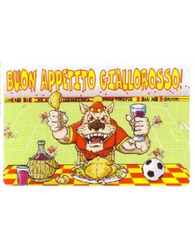Tovaglietta americana pvc calcio Roma