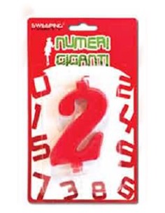 Candelina numero gigante...
