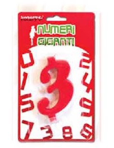 Candelina numero gigante...