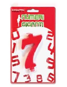Candelina numero gigante...