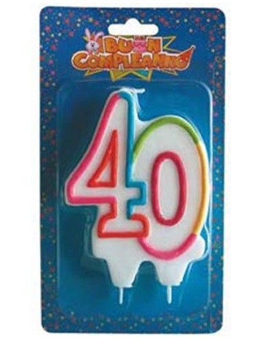 Candelina per torta numero 40...