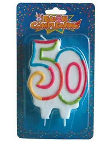 Candelina per torta numero 50...