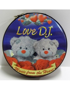 Porta cd latta love