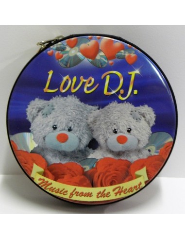 Porta cd latta love