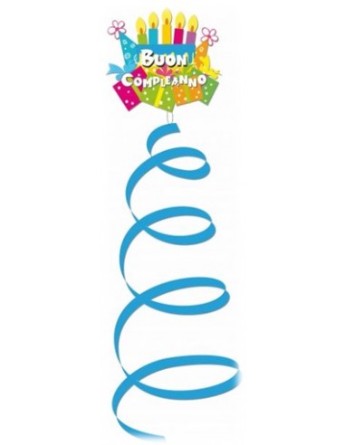 Festone girelle Buon Compleanno - Set...