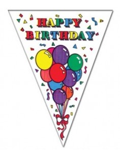 Festone bandierini Happy...