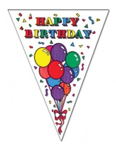 Festone bandierini Happy Birthday...