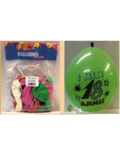 Palloncini 18 anni...