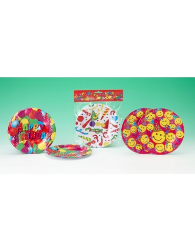 Piatti carta cm. 18 - Confezione 8...