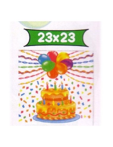 Tovaglioli carta torta cm. 23x23 -...