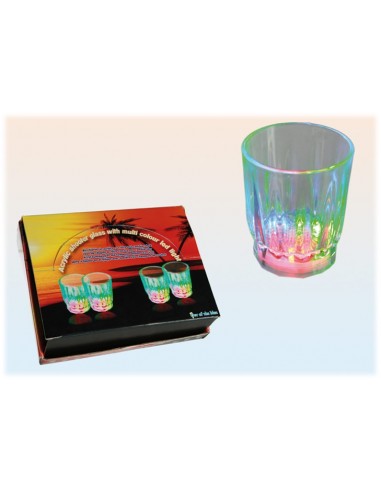 Bicchierino shot con led cambiacolore...