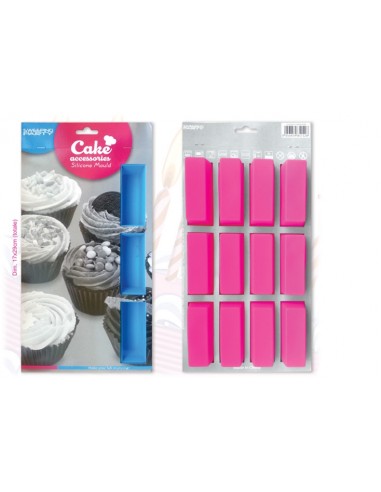 Stampo in silicone per 12 mini...