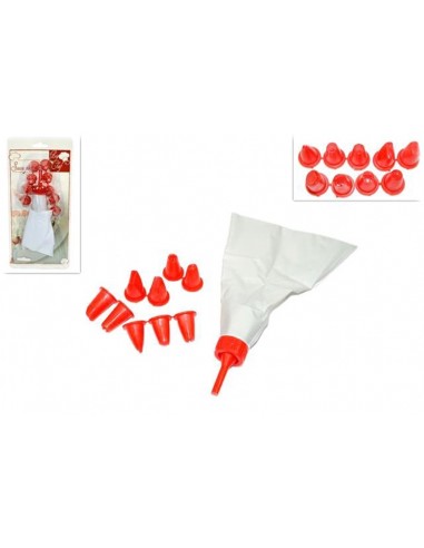 Sacca dolci con 10 beccucci in blister