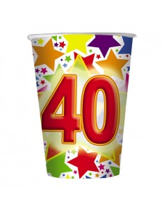 Bicchieri carta 200 cc. 40...