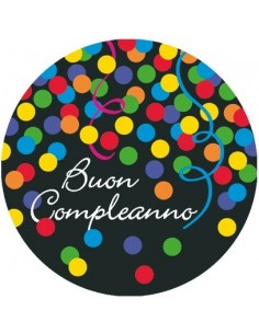 Piatti carta Cm. 18 Buon...