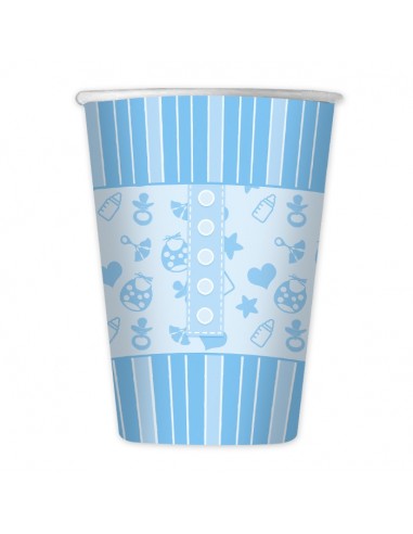 Bicchieri carta 200 cc. - Baby Boy...