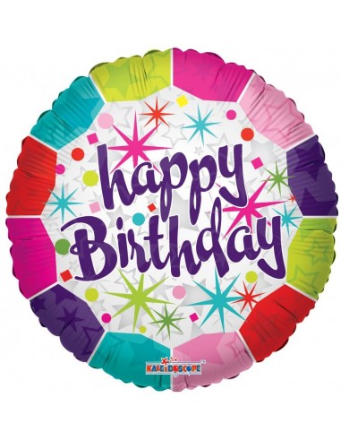 Palloncino mylar rotondo Happy...