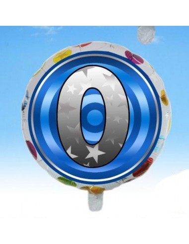 Palloncino mylar rotondo "Number" Cm....