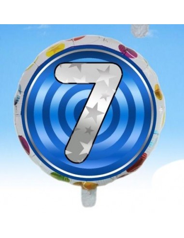 Palloncino mylar rotondo "Number" Cm....