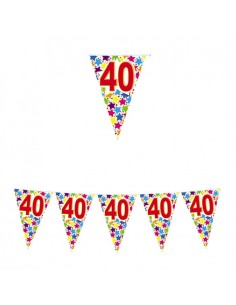 Festone bandierine pvc 40...