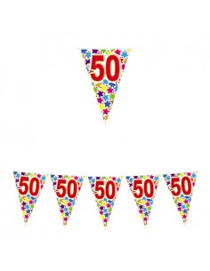 Festone bandierine pvc 50...