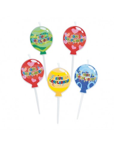 Candeline per torta Picks Ballons...