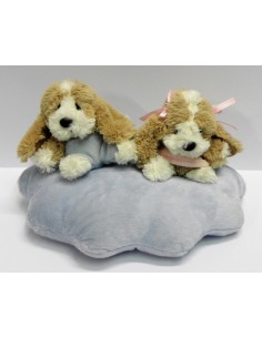 Peluche coppietta seduti su...