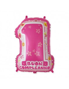 Palloncino mylar "One Pink"...