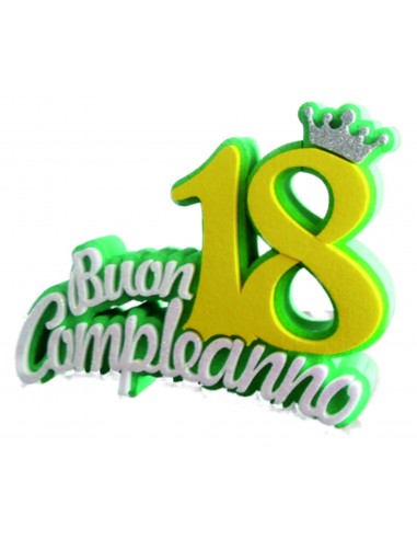 Scritta polistirolo sagomata Buon...