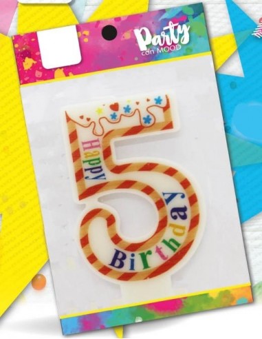 Candelina per torta Big Cm. 12,5 -...