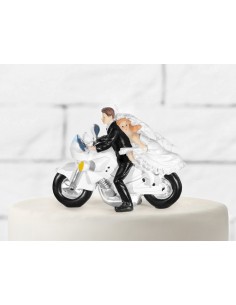 Cake topper resina sposi...