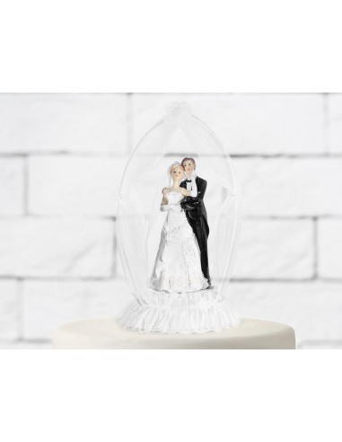 Cake topper resina sposi deluxe con...