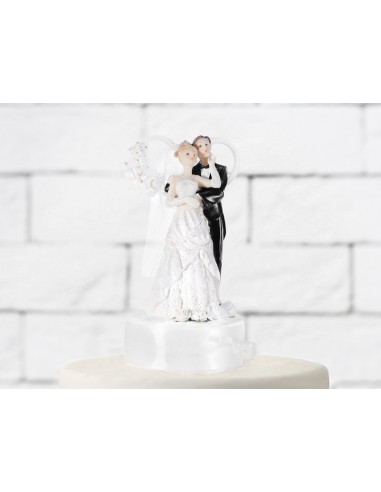 Cake topper resina sposi deluxe con...