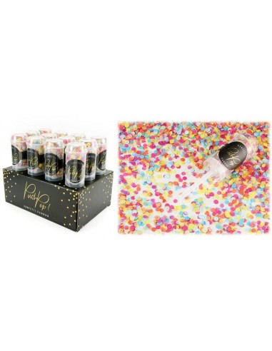 Tubo spara confetti di carta "Push...