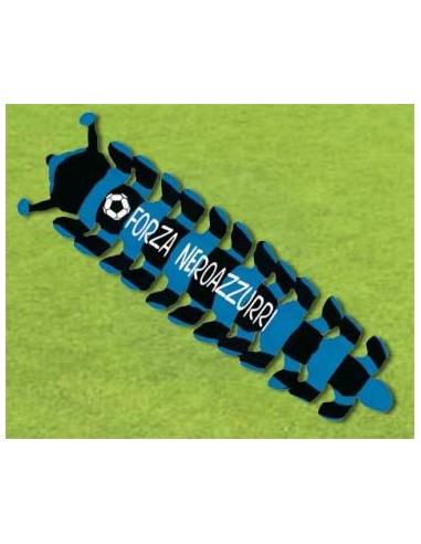 Bruco millepiedi peluche Nerazzurro