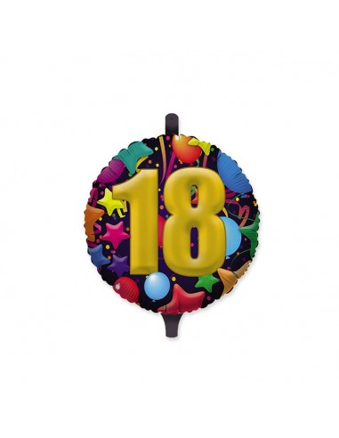 Palloncino mylar rotondo 18" Cm. 45 -...