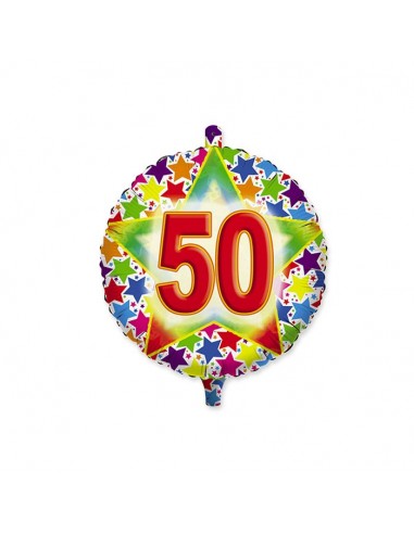 Palloncino mylar rotondo 18" Cm. 45 -...