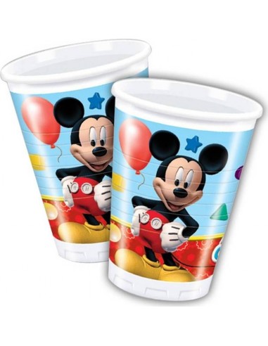 Bicchieri plastica Topolino - Blister...