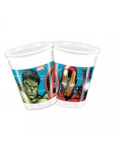 Bicchieri plastica Avengers...