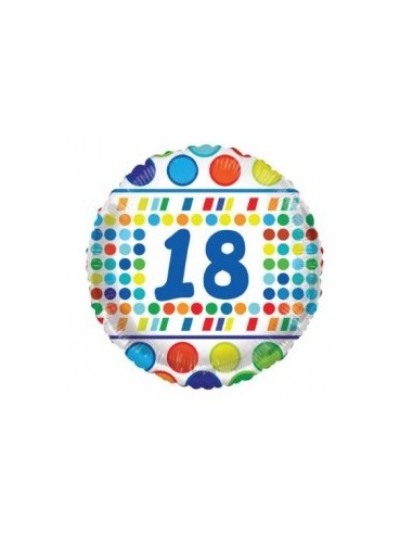 Palloncino mylar rotondo 18" Cm. 45 -...