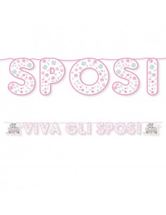 Festone lettere "W Gli...