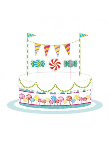 Set per decorazione della torta "Candy"