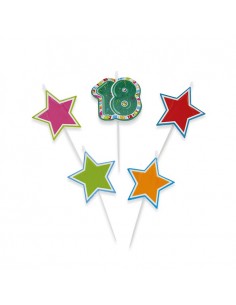 Candeline per torta picks...