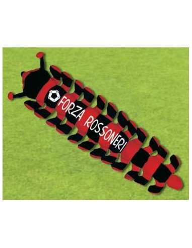 Peluche bruco millepiedi calcio Milan