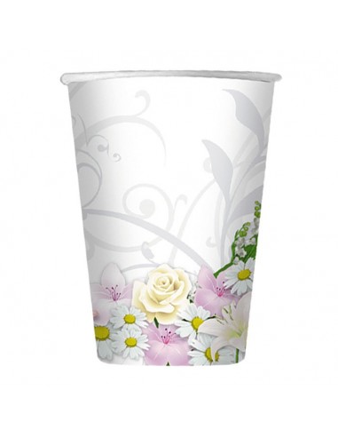 Bicchieri carta 200cc. Bouquet -...