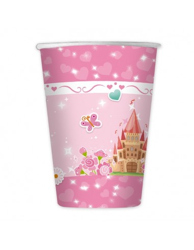 Bicchieri carta 200cc. Princess -...