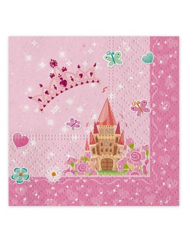 Tovaglioli carta Cm. 33x33 Princess -...
