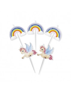 Candeline per torta picks...