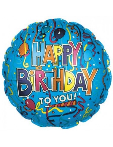 Palloncino mylar rotondo 18" Cm. 45 -...