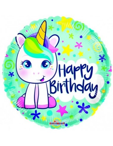 Palloncino mylar rotondo 18" Cm. 45 -...